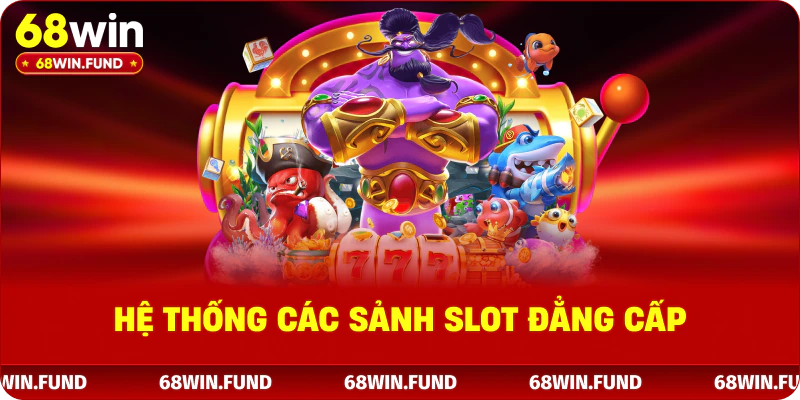 Hệ thống các sảnh slot đẳng cấp